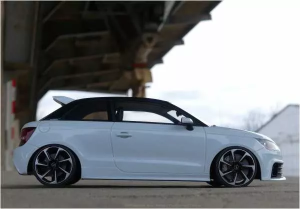 1:18 Audi A1 Quattro 2014 White Met LIMITED EDITION = OVP